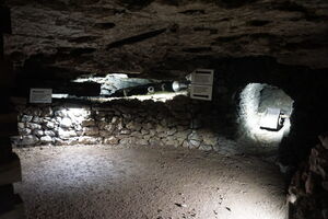 Heimkehle Südharz Germany Soft lighting accents in sensitive cave landscape
