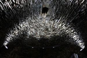 LED lighting on historical building façade
