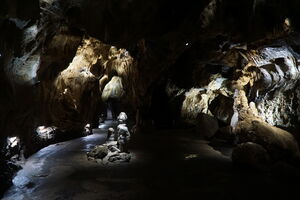 Baumannscave Germany Modern cave lighting with LED technology