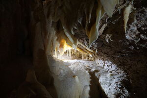 international LED lighting in show caves